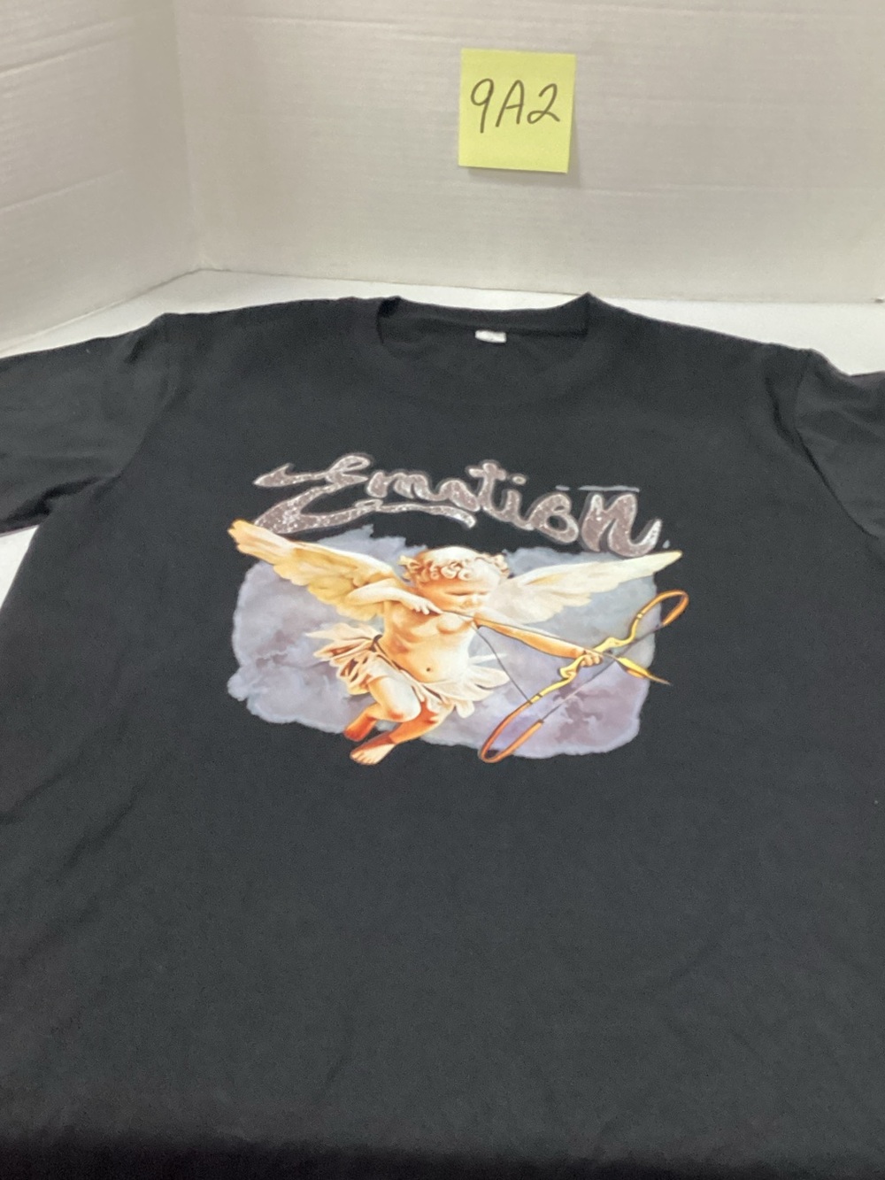 Emotion Cherub Graphic Tee - Black